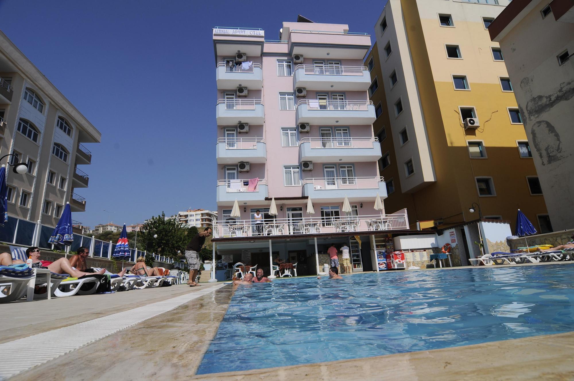 Altinbas Apart Hotel Кушадасы Экстерьер фото